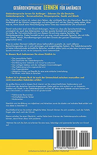 Gebärdensprache lernen für Anfänger: Erlernen Sie die Deutsche Gebärdensprache - Kommunikation, Körpersprache, Gestik und Mimik. (DGS, Gebärdensprache Buch) - 2